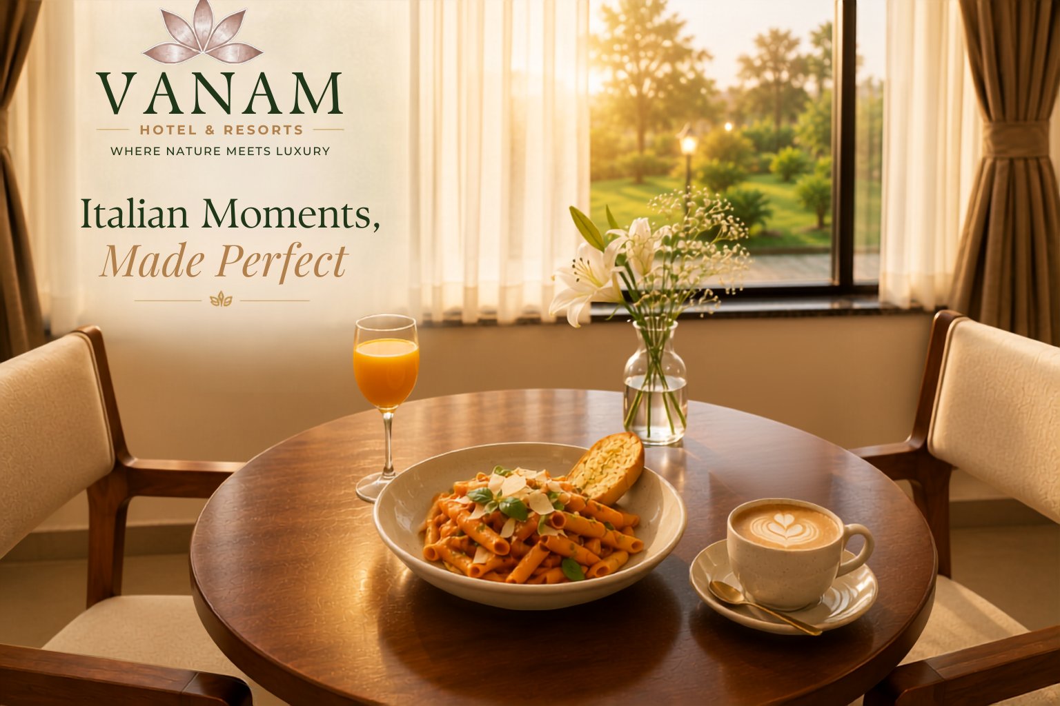 Vanam Hotel & Resorts — Fine Dine Restaurant